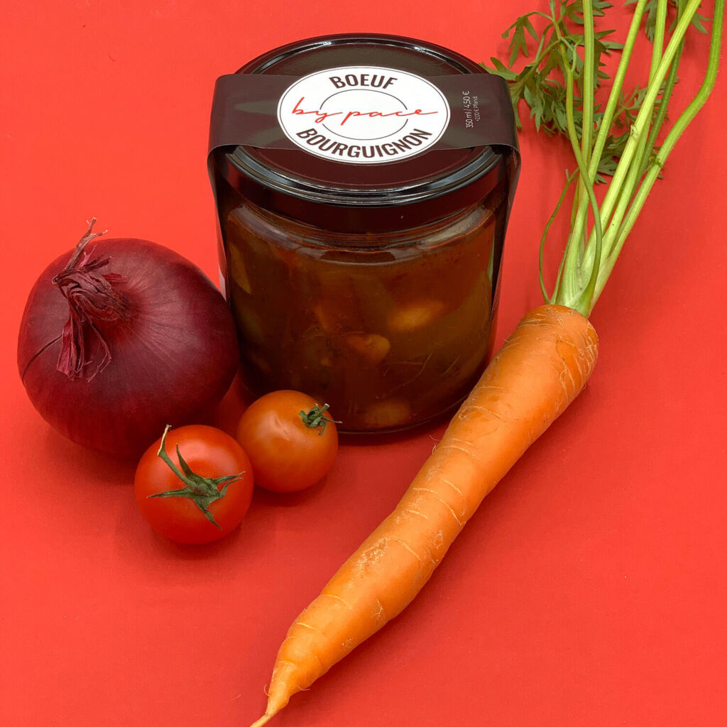 Boeuf Bourguignon im Glas