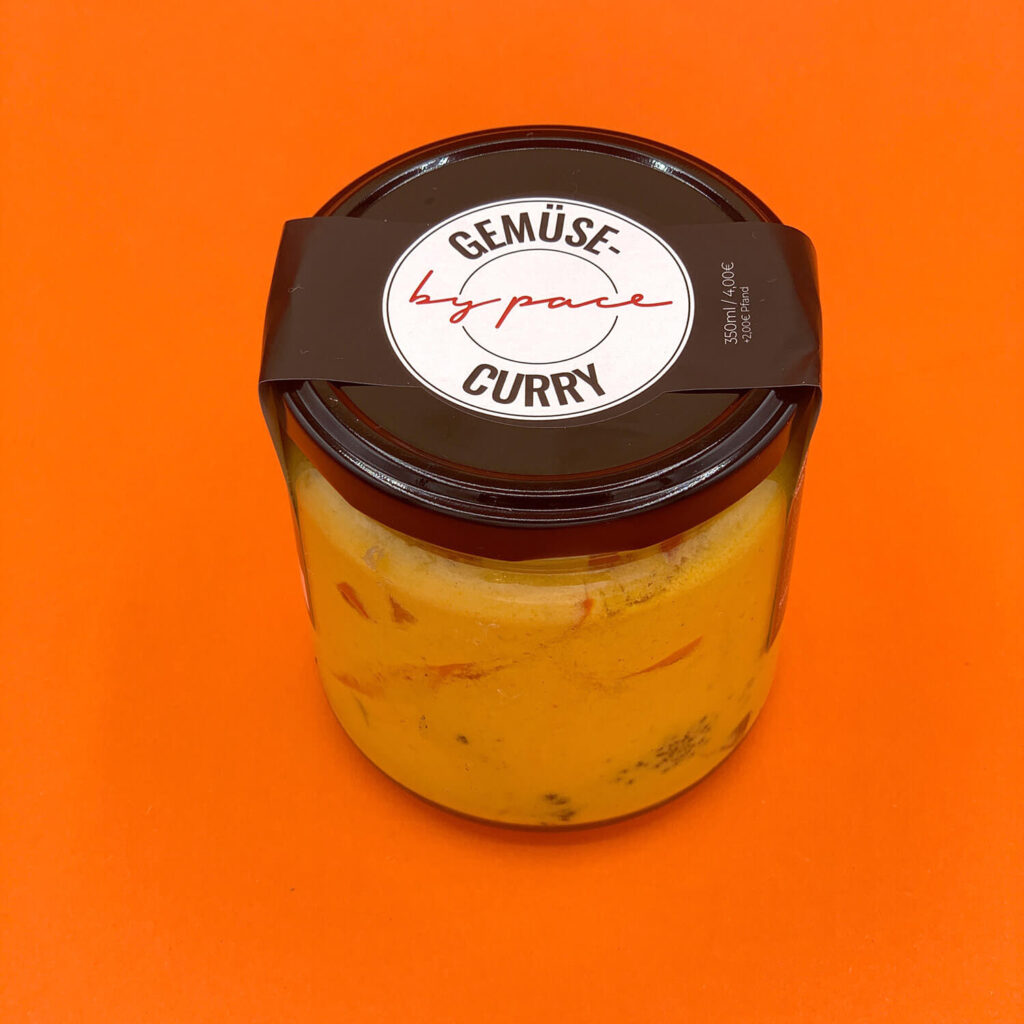Gemüsecurry im Glas