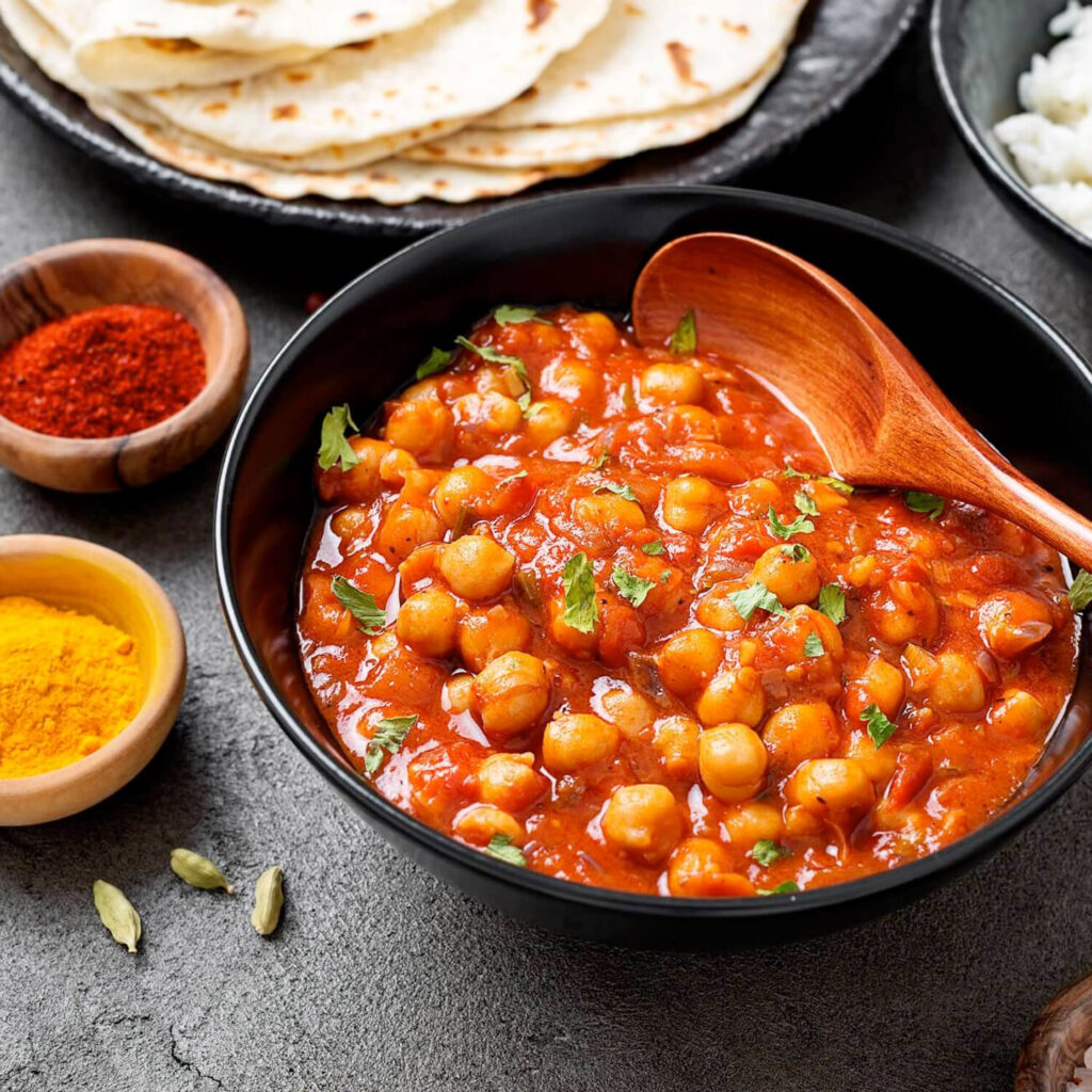 Kichererbsen Masala